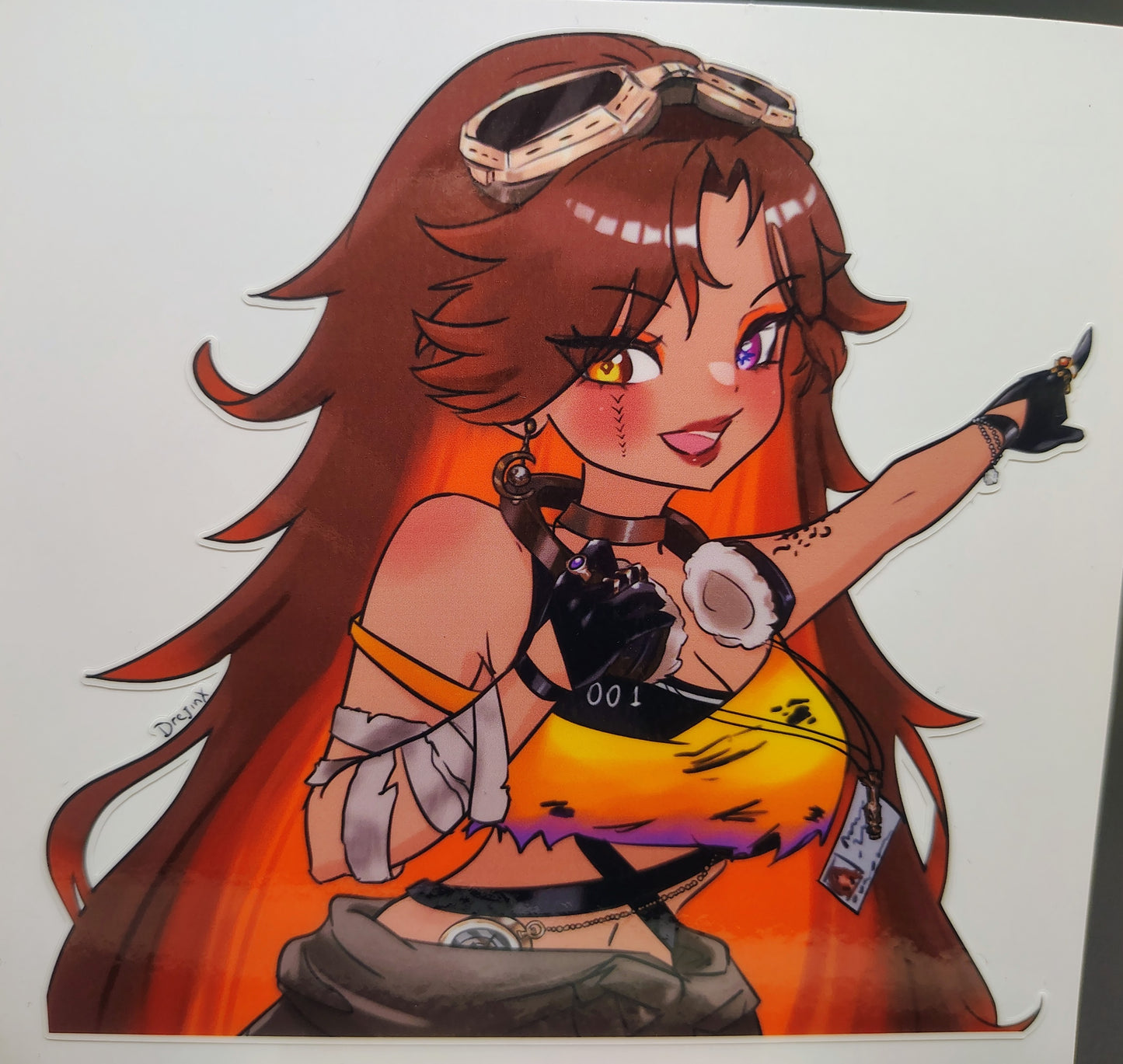 [VTuber] Laura the Explaura Fan Art Charity Sticker!