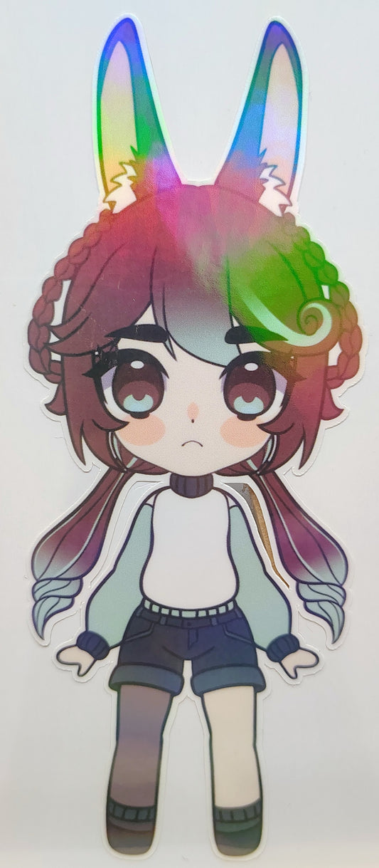 [OC] Chibi Marisa Chocomint Anime Girl Sticker!