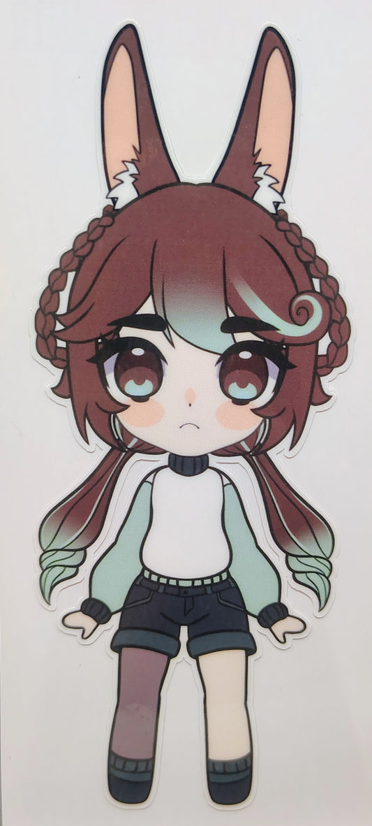 [OC] Chibi Marisa Chocomint Anime Girl Sticker!