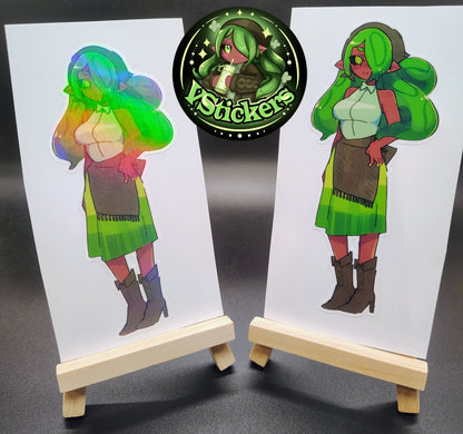 [OC] Emeralda Water-Resistant Vinyl Sticker!