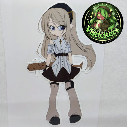 [OC] Crossia Thalius the Spy! - Water-Resistant Vinyl Sticker!