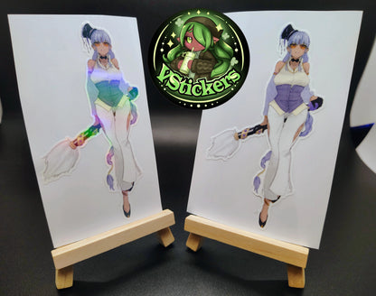 [OC] Juria Yishu the Artist! - Water-Resistant Vinyl Sticker!