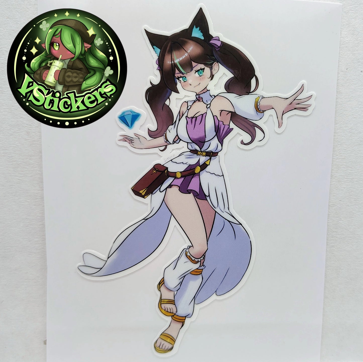 [OC] Crystal Carnie (Noelle Silva Cosplay!) - Water-Resistant Vinyl Sticker!