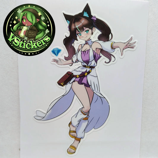 [OC] Crystal Carnie (Noelle Silva Cosplay!) - Water-Resistant Vinyl Sticker!