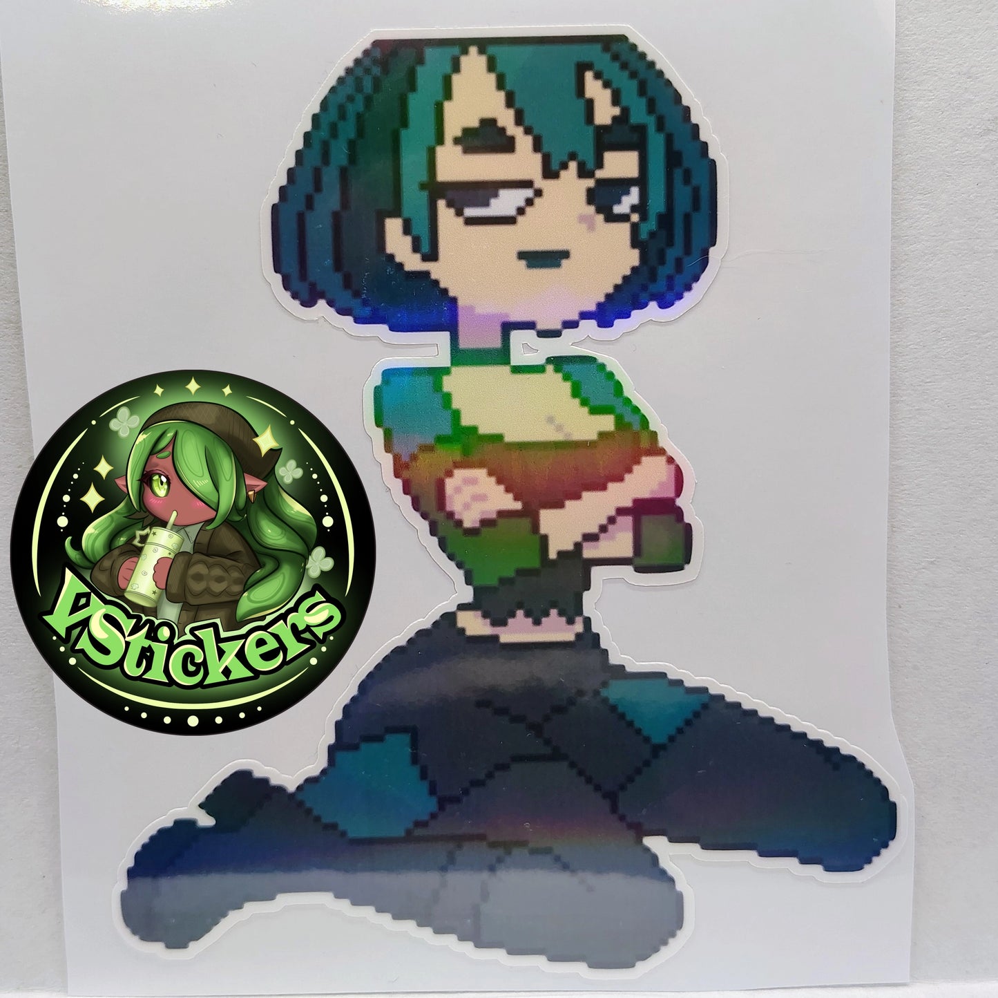 [Total Drama Island] Pixel Gwen Fan Art Water-Resistant Vinyl Sticker! Fan-Made Merchandise!