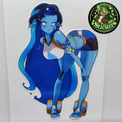 [OC] Terumina's Nessa Cosplay! Water-Resistant Vinyl Sticker!