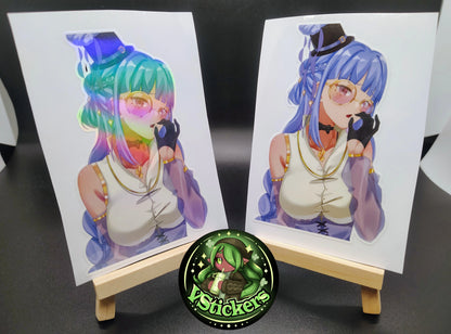 [OC][NSFW] Juria Yishu Lewd Licking Sticker! - Water-Resistant Vinyl Sticker!