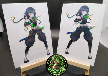 [OC] Yumikaze Phallura Sui-Feng Cosplay Sticker! Water-Resistant Vinyl Sticker!