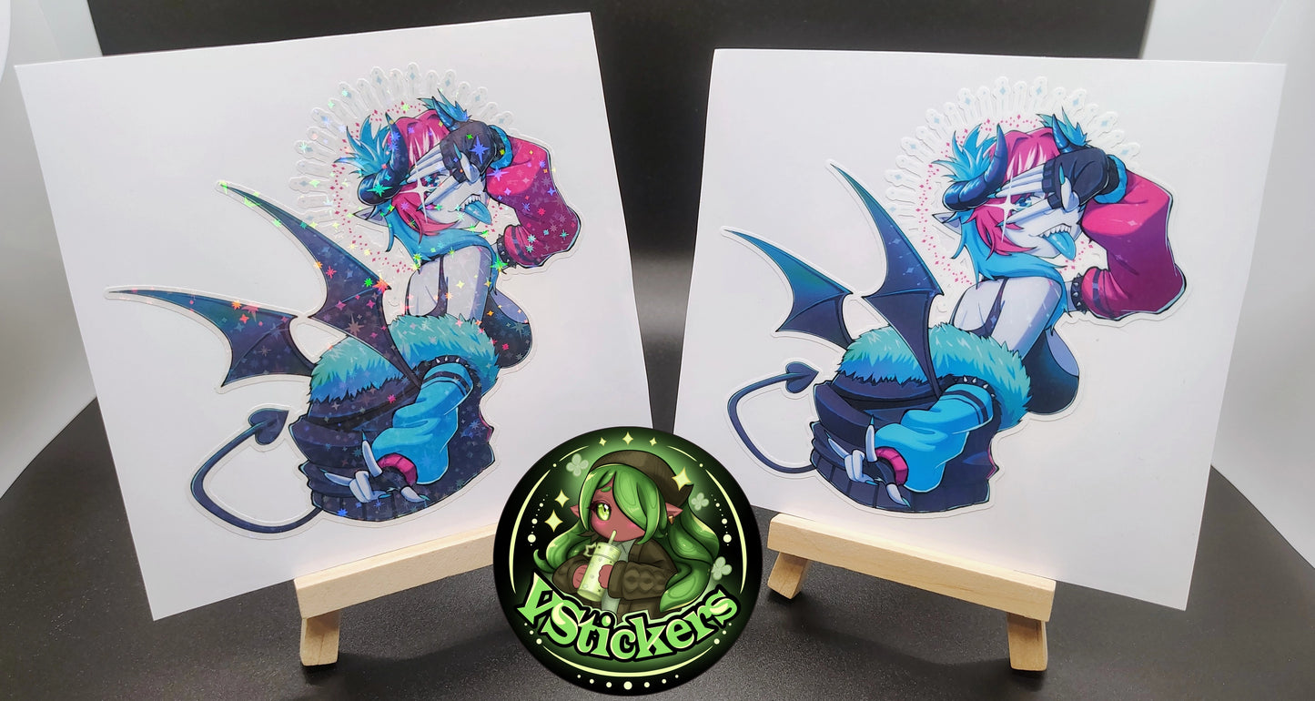 [VTuber] Fream Fan Art Sticker! - Water-Resistant Fan Art Vinyl Sticker!