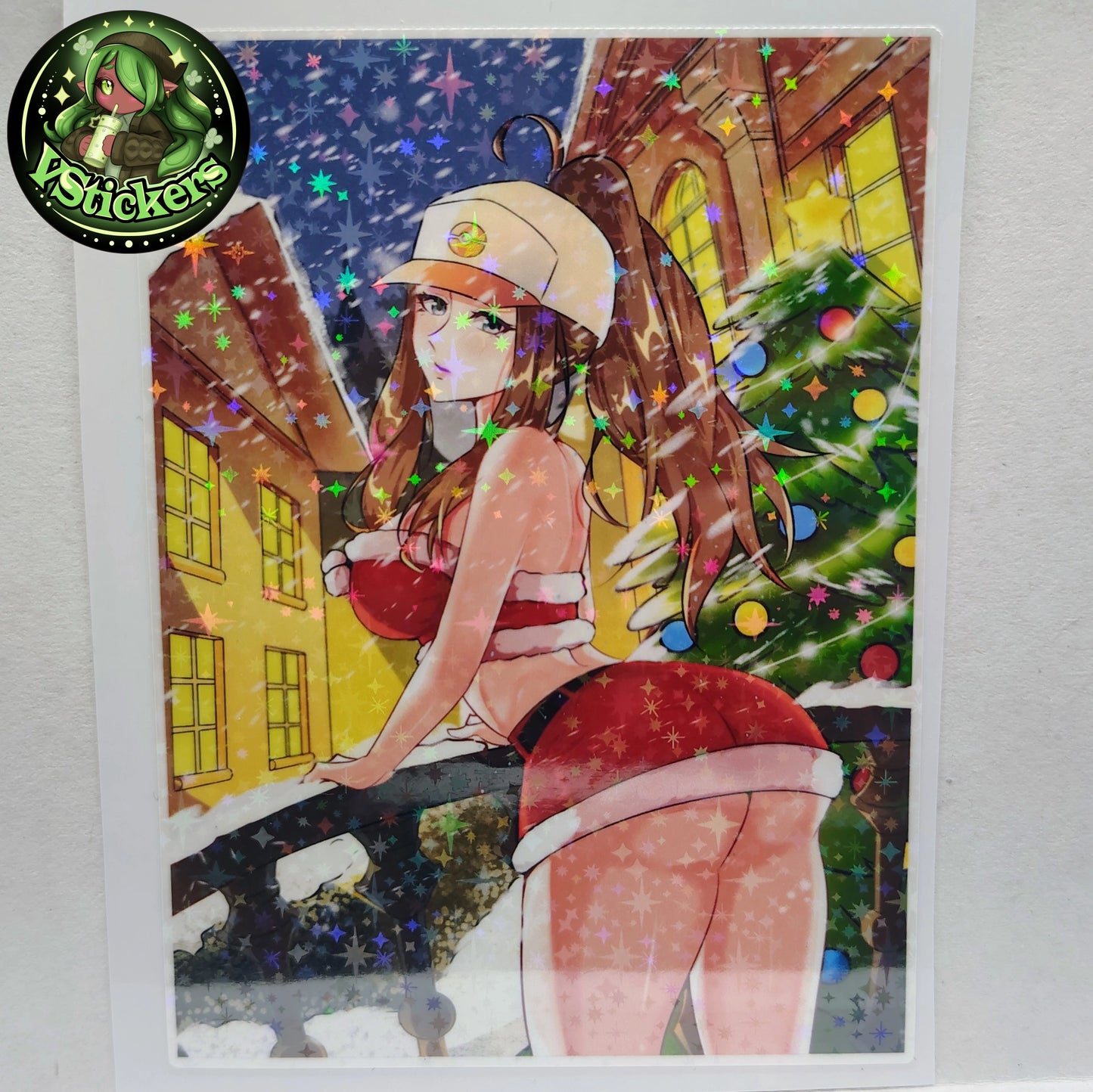 [Anime] Holiday Hilda Fan Art Water-Resistant Vinyl Sticker! Fan-Made Merchandise!
