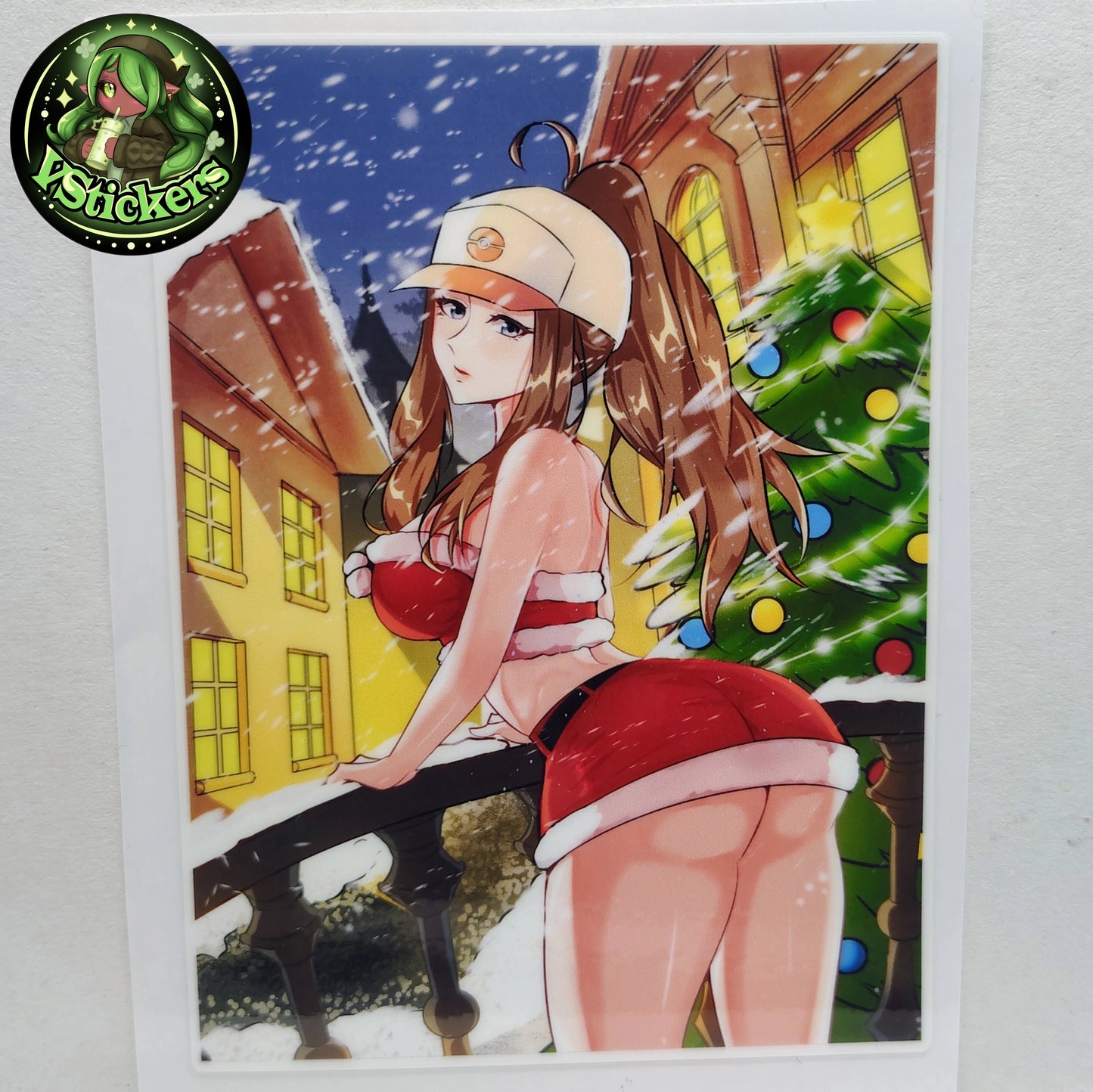 [Anime] Holiday Hilda Fan Art Water-Resistant Vinyl Sticker! Fan-Made Merchandise!