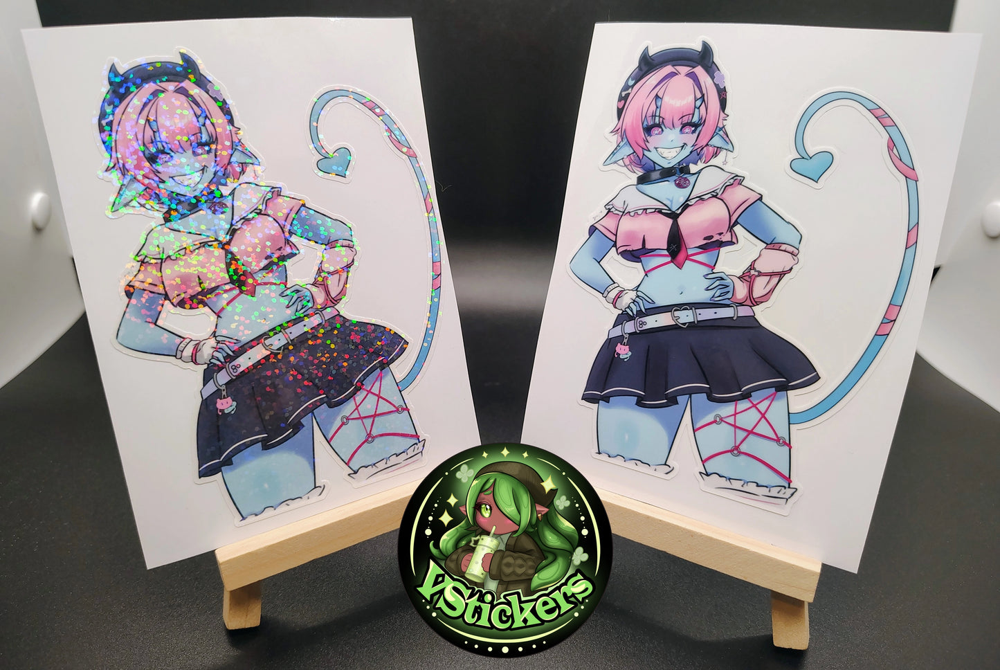 [VTuber] SpongeyBuns Fan Art Sticker! - Water-Resistant Fan Art Vinyl Sticker!
