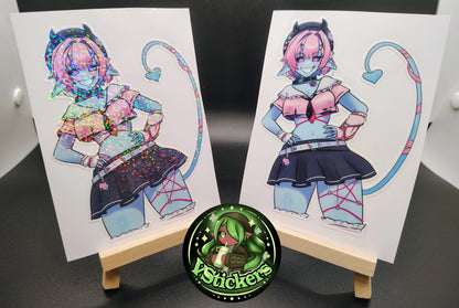 [VTuber] SpongeyBuns Fan Art Sticker! - Water-Resistant Fan Art Vinyl Sticker!