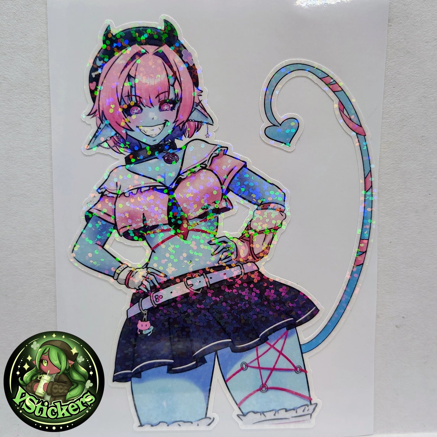 [VTuber] SpongeyBuns Fan Art Sticker! - Water-Resistant Fan Art Vinyl Sticker!