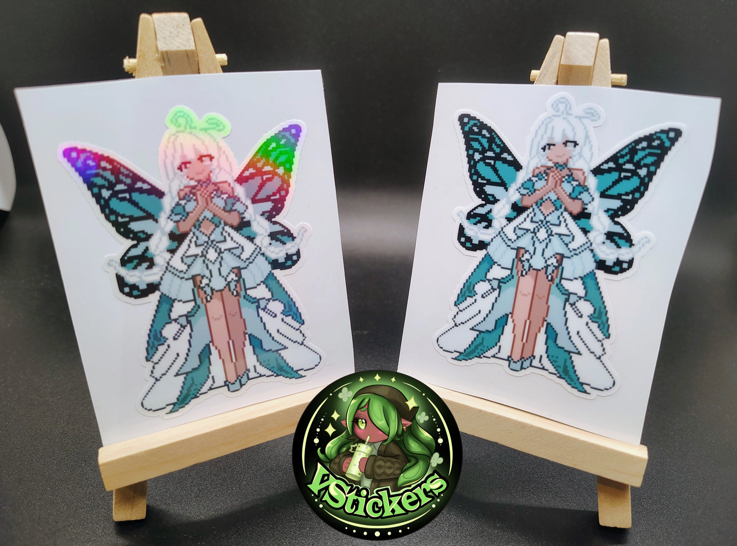 [OC] Rosileah Pixel Art Sticker! Water-Resistant Vinyl Sticker!