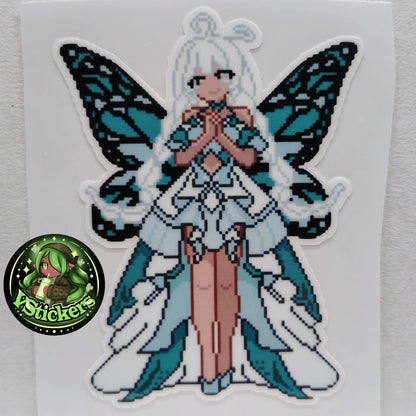 [OC] Rosileah Pixel Art Sticker! Water-Resistant Vinyl Sticker!
