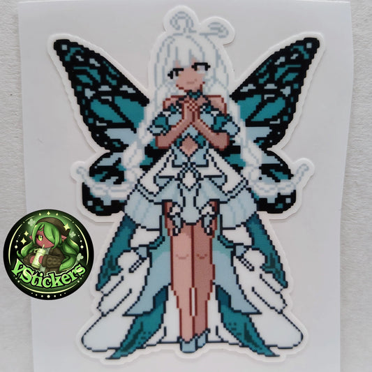 [OC] Rosileah Pixel Art Sticker! Water-Resistant Vinyl Sticker!