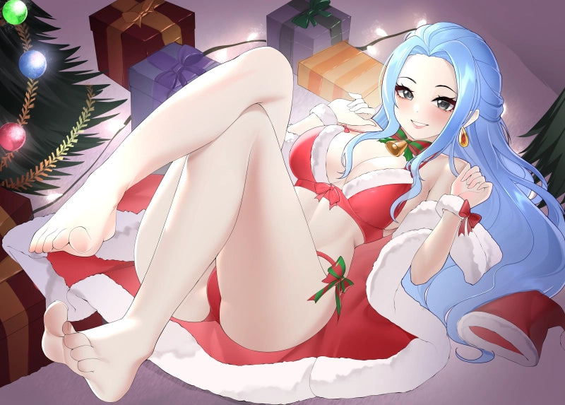 [One Piece] Holiday Nefertari Vivi Fan Art Water-Resistant Vinyl Sticker! Fan-Made Merchandise!