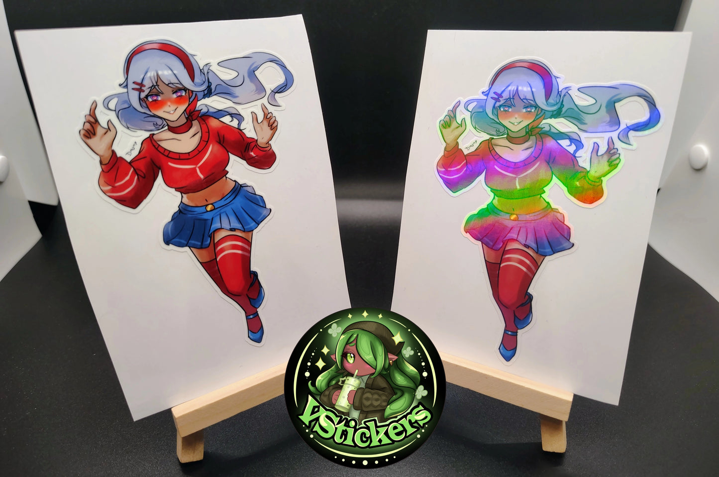 [OC] Juria Yishu (MiSide - Mita Cosplay!) - Water-Resistant Vinyl Sticker!