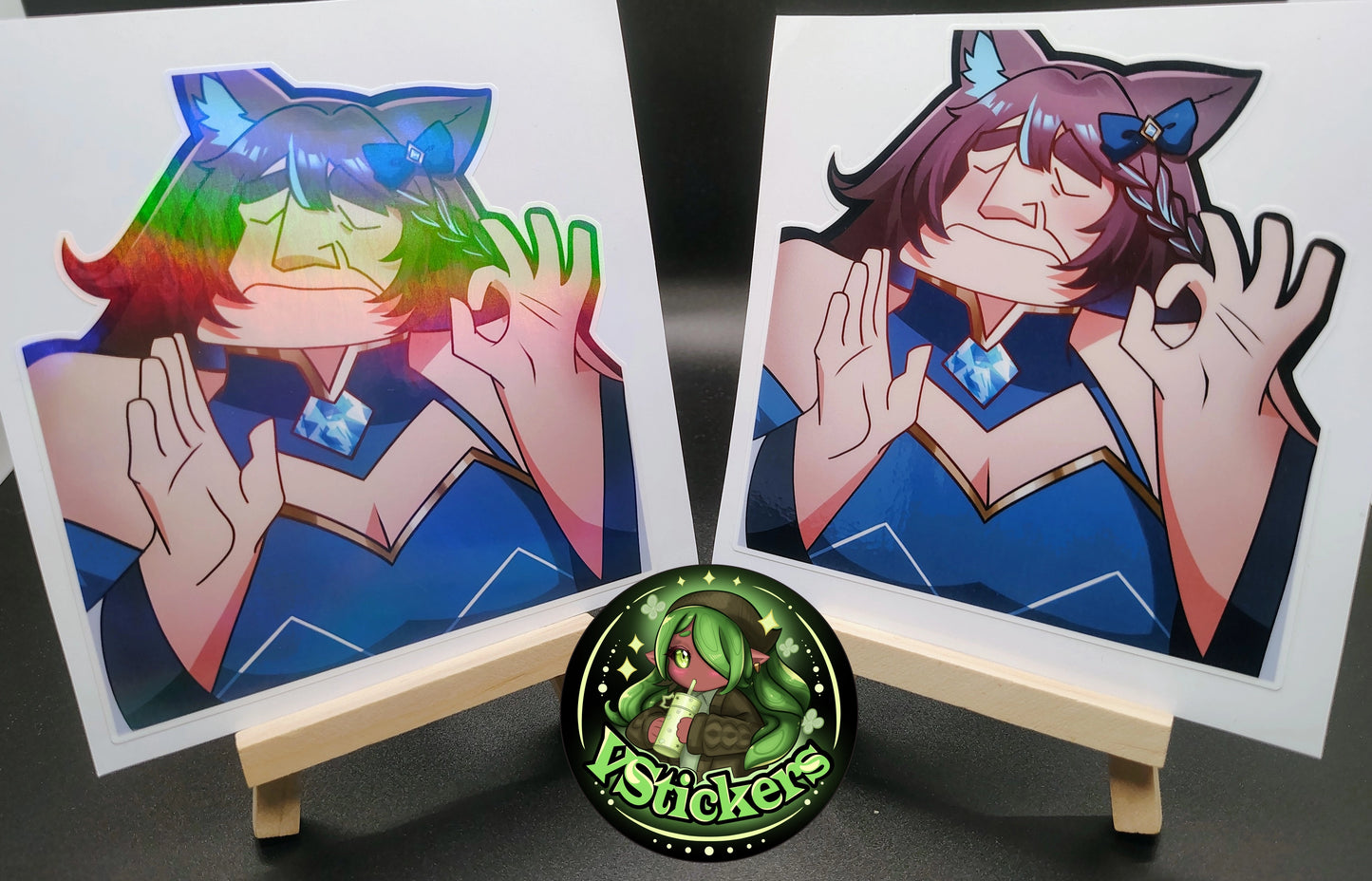 [OC] Crystal Carnie Perfect Meme Emoji! Water-Resistant Vinyl Sticker!