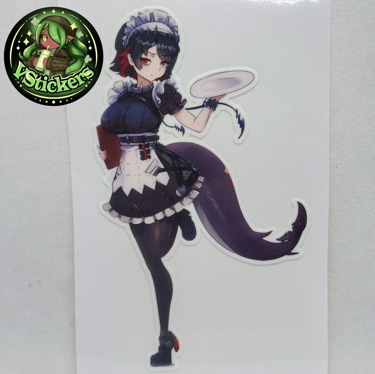 [Zenless Zone Zero] Ellen Joe Maid Fan Art Water-Resistant Vinyl Sticker! Fan-Made Merchandise!