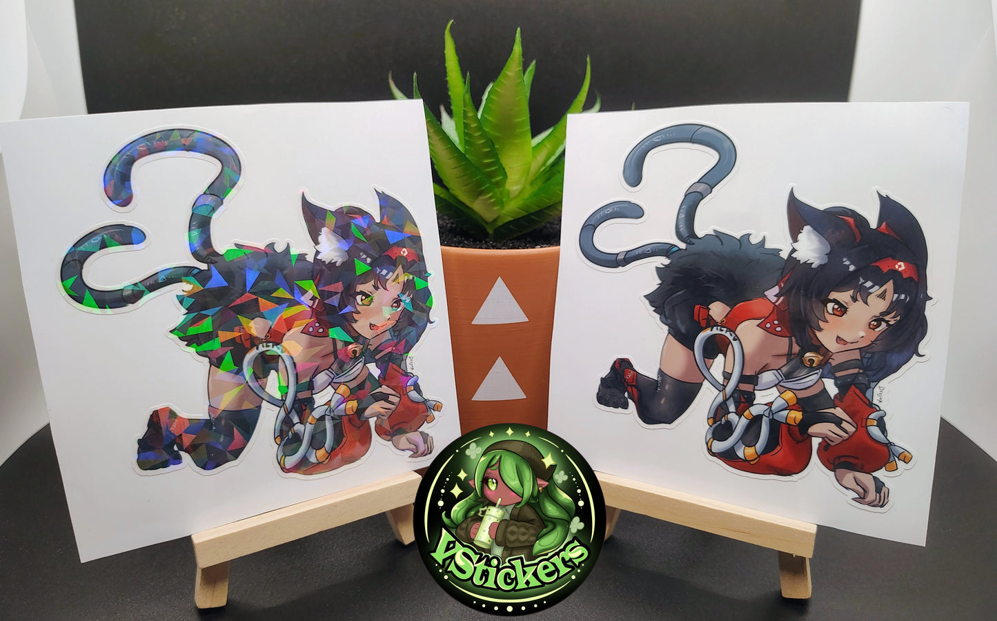 [Zenless Zone Zero] Nekomiya Fan Art Water-Resistant Vinyl Sticker! Fan-Made Merchandise!