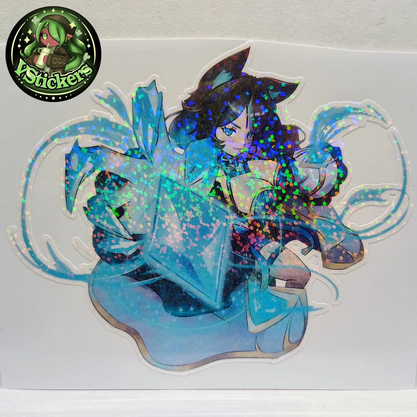 [OC] Crystal Carnie Diamond Claws! Water-Resistant Vinyl Sticker!