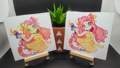 [VTuber] Mooni Fan Art Sticker! - Fan Art Water-Resistant Vinyl Sticker!