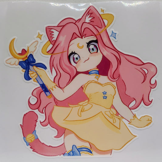 [VTuber] Mooni Fan Art Sticker! - Fan Art Water-Resistant Vinyl Sticker!