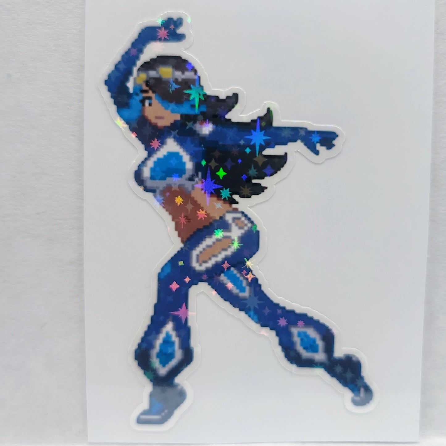 [Video Game] Pixel Shelly Fan Art Water-Resistant Vinyl Sticker! Fan-Made Merchandise!