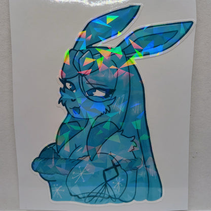 [OC] Aisia Silly Little Doodle! - Water-Resistant Vinyl Sticker & Print!