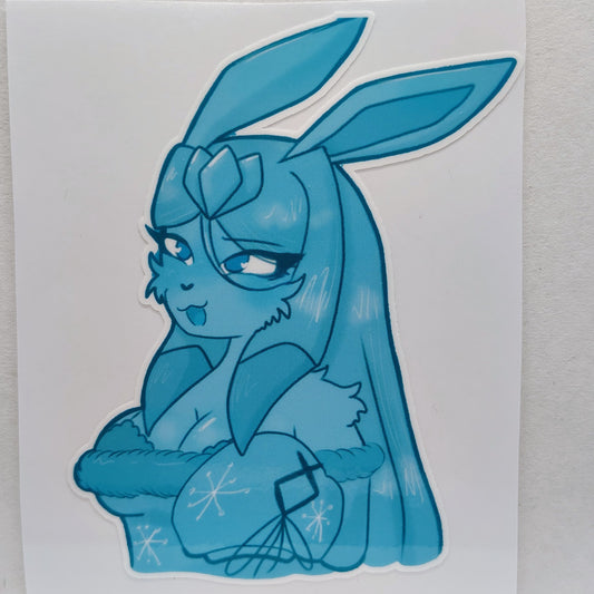 [OC] Aisia Silly Little Doodle! - Water-Resistant Vinyl Sticker & Print!