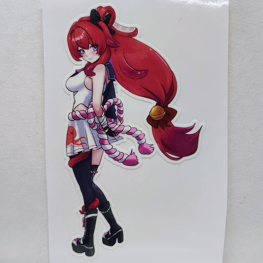 [VTuber] BerryCrepe Sticker! Water-Resistant Vinyl Fan Art Sticker!