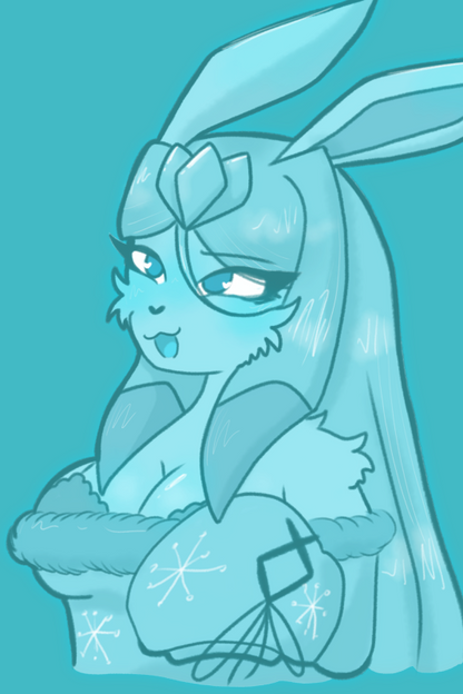[OC] Aisia Silly Little Doodle! - Water-Resistant Vinyl Sticker & Print!