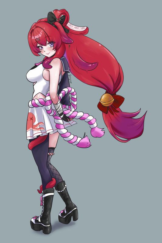 [VTuber] BerryCrepe Sticker! Water-Resistant Vinyl Fan Art Sticker!