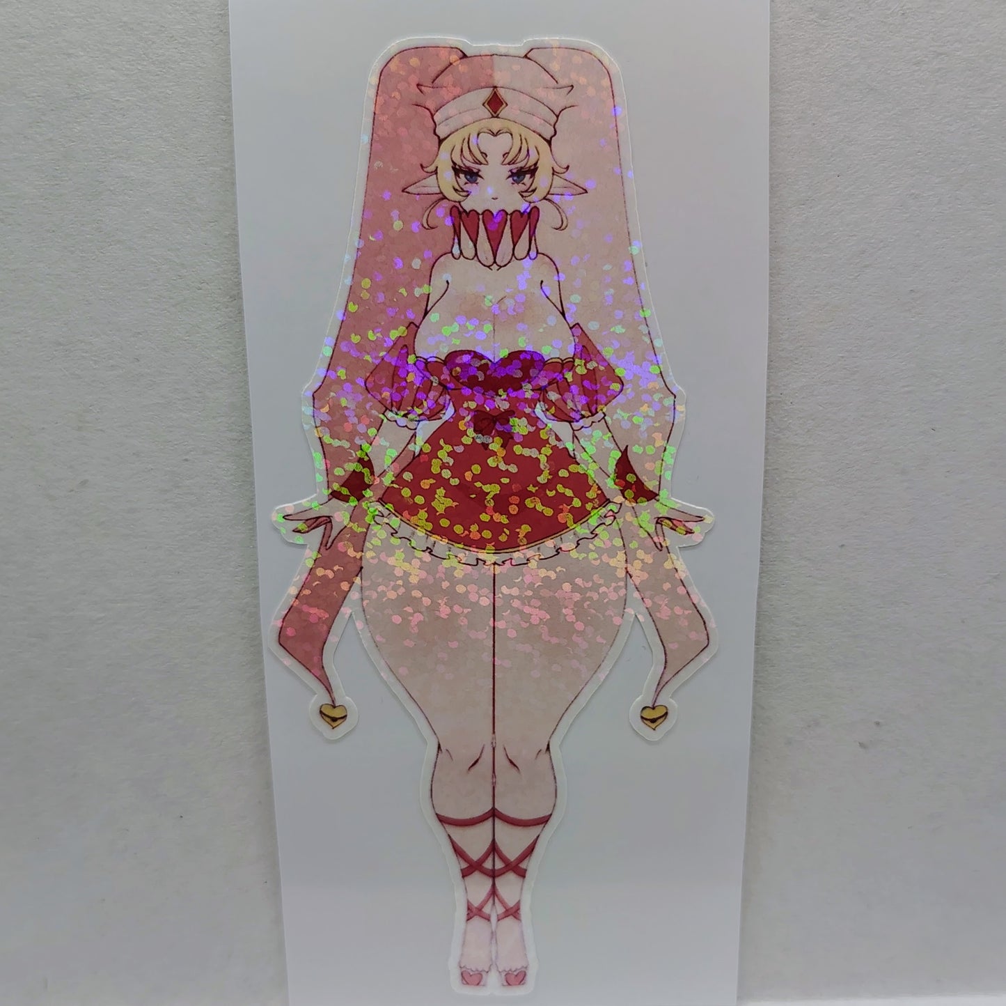 [OC] Paulina Nickels the Fun & Sexy Jester! Water-Resistant Vinyl Sticker!