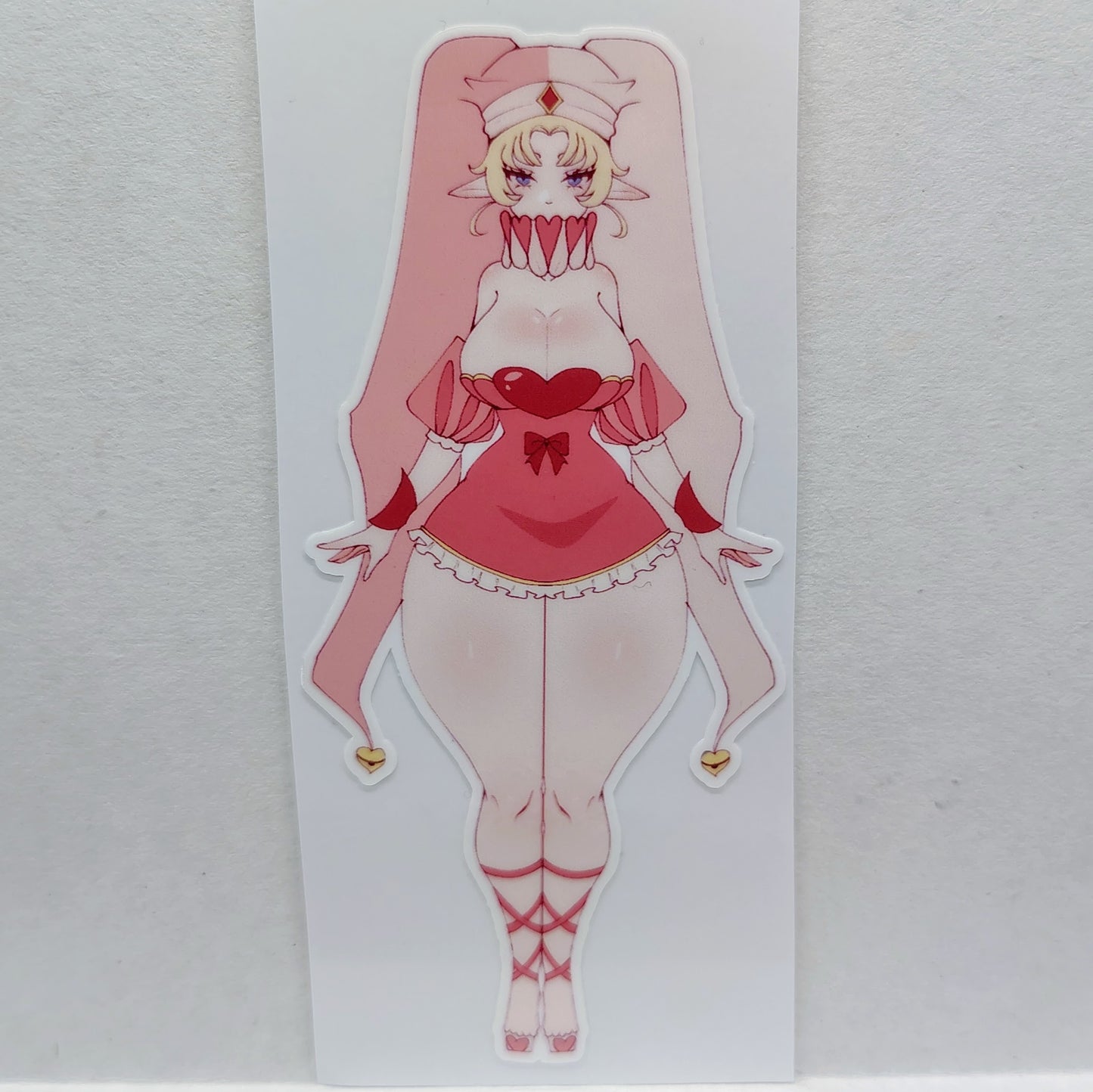 [OC] Paulina Nickels the Fun & Sexy Jester! Water-Resistant Vinyl Sticker!
