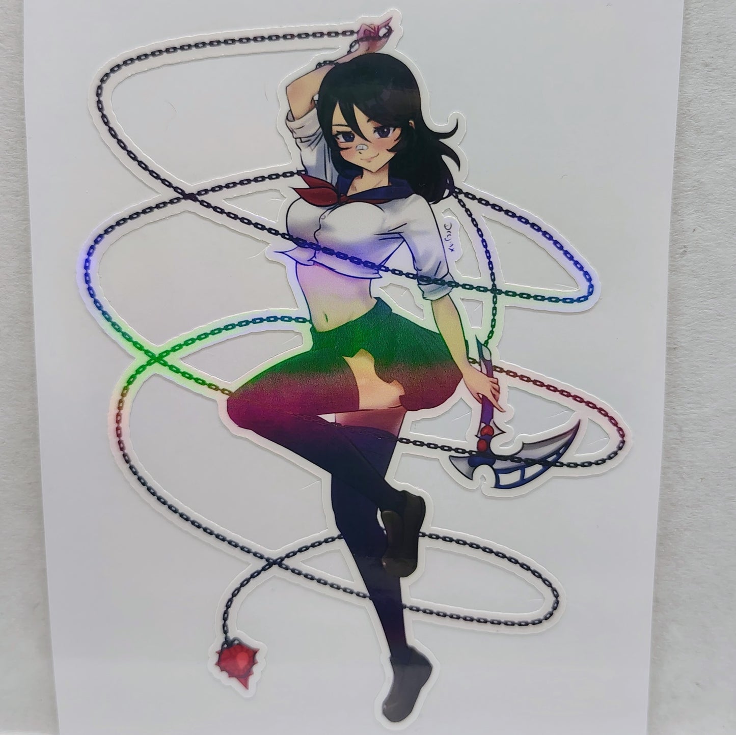 [OC] Azora Zawn the Magical Girl Graduate! Water-Resistant Vinyl Sticker!