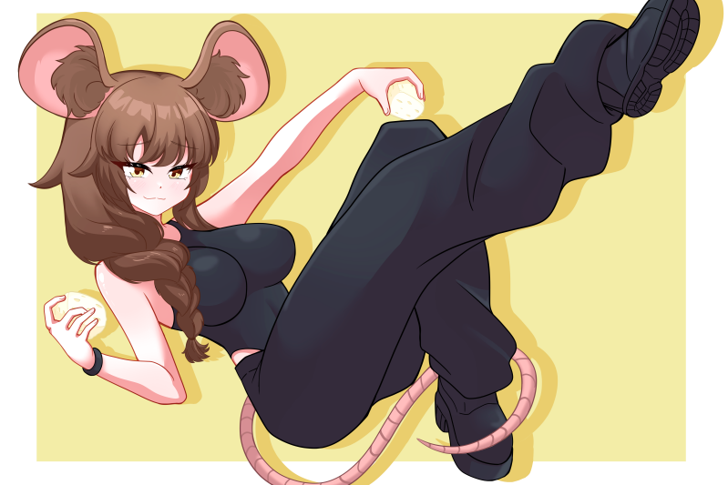 [VTuber] ZumiVT the Feta Cheese Thief! Water-Resistant Vinyl Sticker!